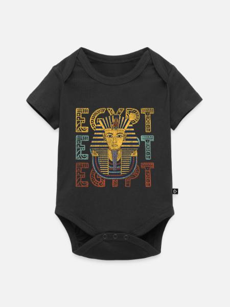 Ägypten Identität - Baby Premium Kurzarmbody - Schwarz