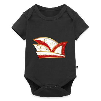 CASQUETTE DE COMITÉ CASQUETTE ROUGE BLANC CARNAVAL - Body à manches courtes Premium Bébé - noir - Devant