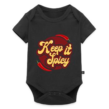 Cooking chilli - Baby Premium short-sleeve bodysuit - black - Front