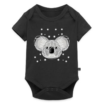 Koala Australie - Body à manches courtes Premium Bébé - noir - Devant