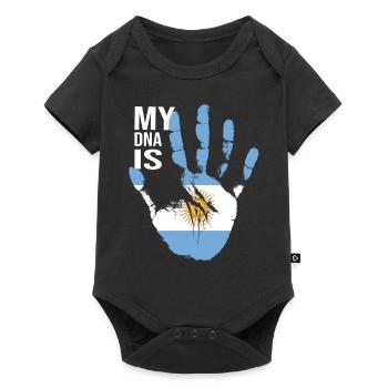 Argentina Falg, My DNA Is Argentinian, Argentina - Baby Premium short-sleeve bodysuit - black - Front