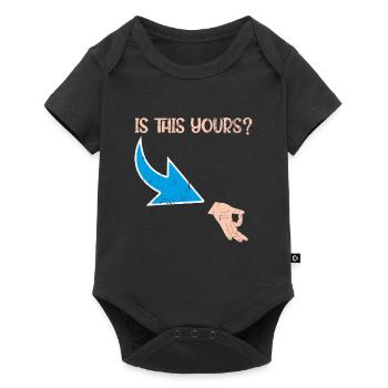 Ok hand prank meme comedian circle game - Baby Premium short-sleeve bodysuit - black - Front