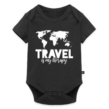 Voyage - Body à manches courtes Premium Bébé - noir - Devant