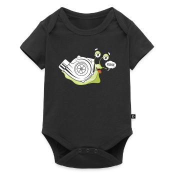 Turboschnecke - Body à manches courtes Premium Bébé - noir - Devant