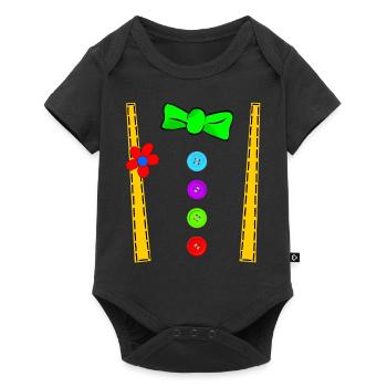 Clown costume for carnival & carnival - Baby Premium short-sleeve bodysuit - black - Front