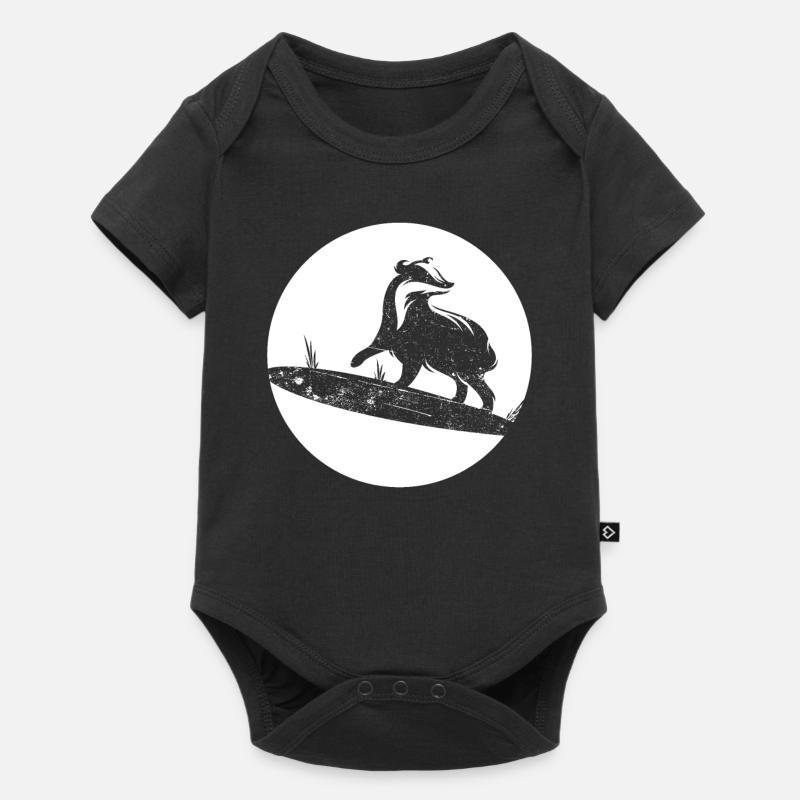 Badger - Baby Premium short-sleeve bodysuit - black
