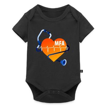 MFA Medical Assistant Physician Assistant - Baby Premium short-sleeve bodysuit - black - Front