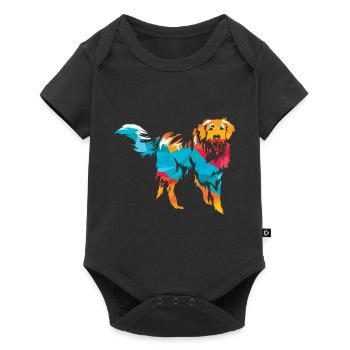 Hovawart - Body à manches courtes Premium Bébé - noir - Devant