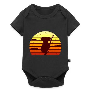 Koala bear - Baby Premium short-sleeve bodysuit - black - Front