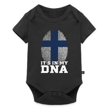 ADN de Finlande - Body à manches courtes Premium Bébé - noir - Devant