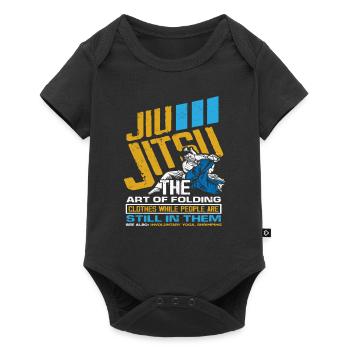 Jiu Jitsu - Baby Premium Kurzarmbody - Schwarz - Vorne