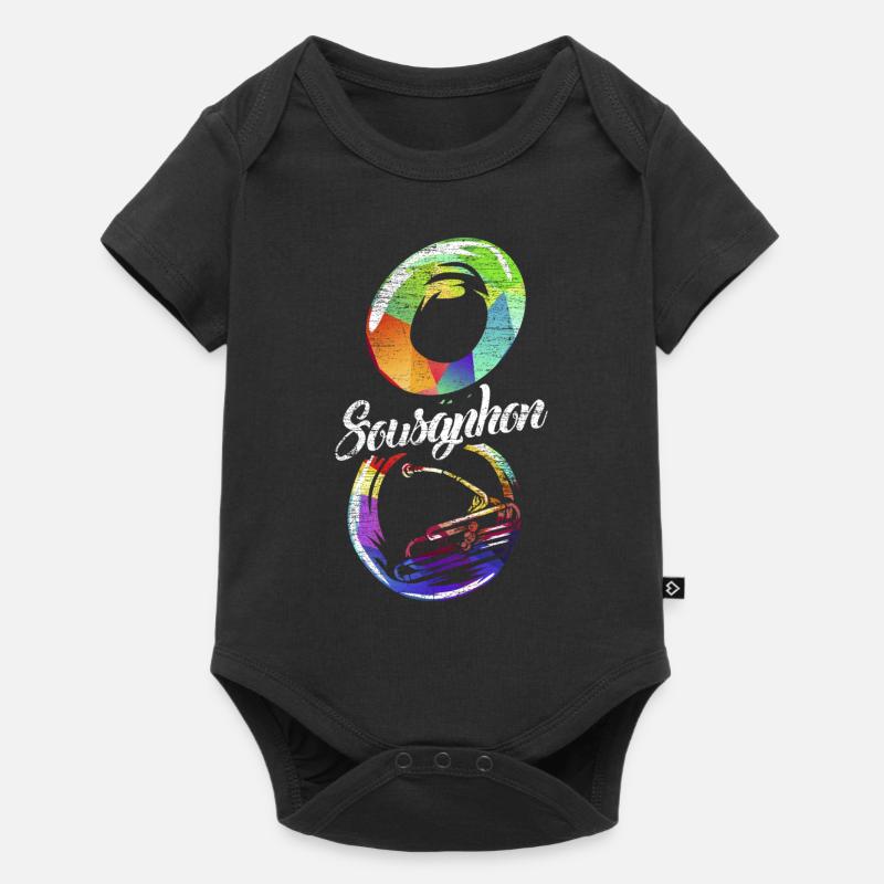 Cadeau sousaphone - Body à manches courtes Premium Bébé - noir