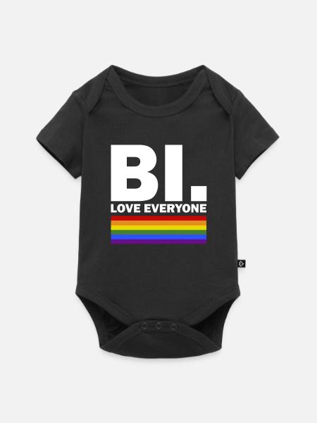 Bi - Baby Premium Kurzarmbody - Schwarz
