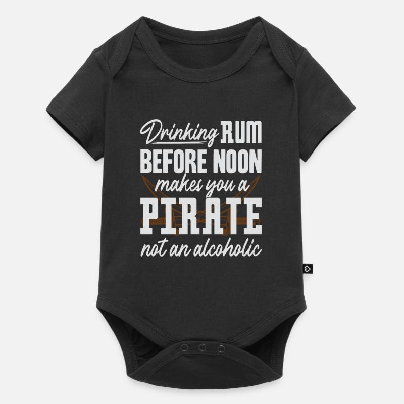 pirate - Body à manches courtes Premium Bébé - noir