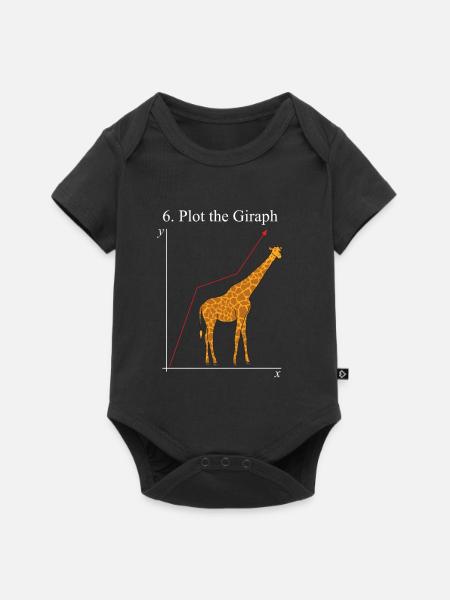 Mathe Student Mathematik Nerd Lehrer - Baby Premium Kurzarmbody - Schwarz