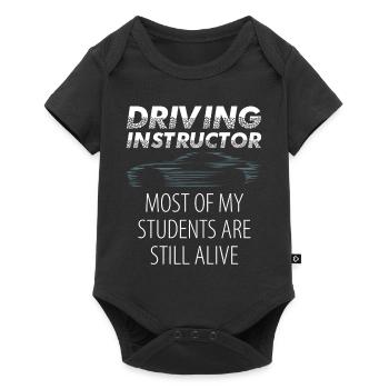 Driving instructor gift student driving lesson - Baby Premium short-sleeve bodysuit - black - Front