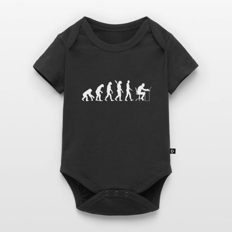 Computer Scientist - Human Evolution / Darwin Baby Premium short-sleeve bodysuit