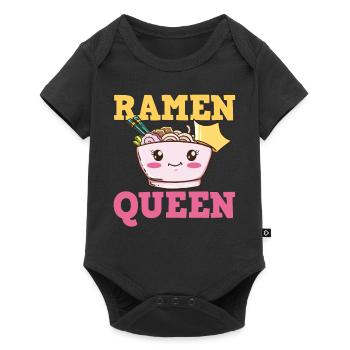 Ramen - Baby Premium Kurzarmbody - Schwarz - Vorne