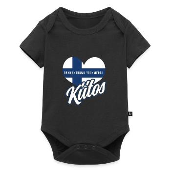 Finlande - Body à manches courtes Premium Bébé - noir - Devant