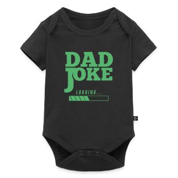 Papa Blague Drôle Papa Blague Père Blagues - Body à manches courtes Premium Bébé - noir - Devant