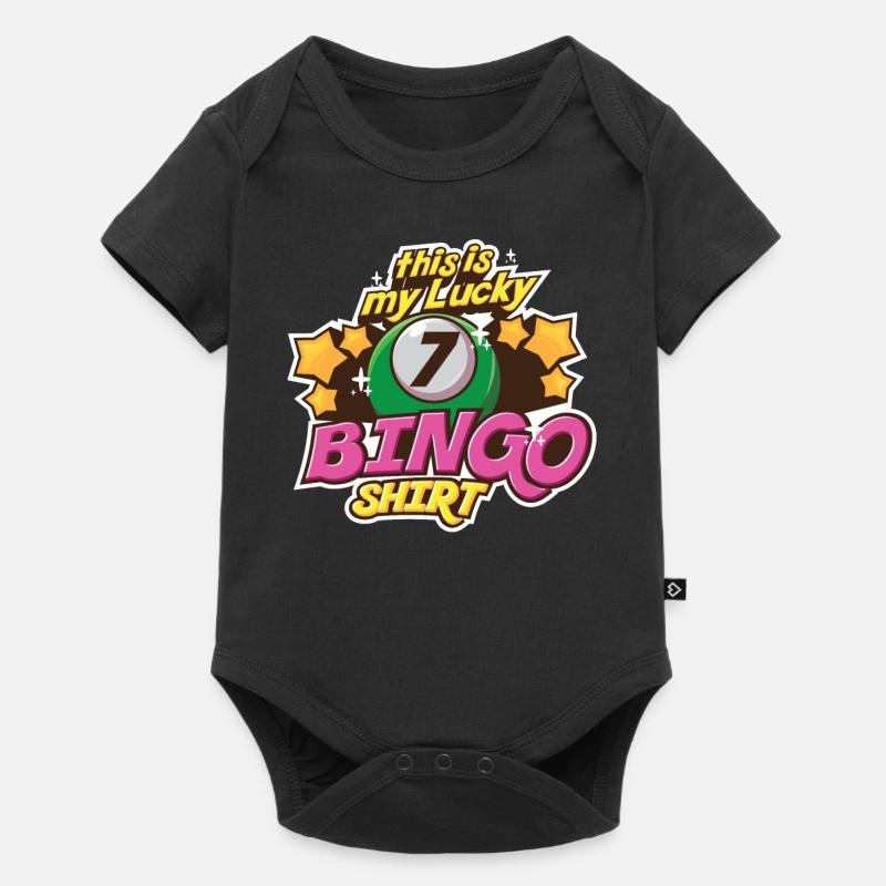 loto - Body à manches courtes Premium Bébé - noir