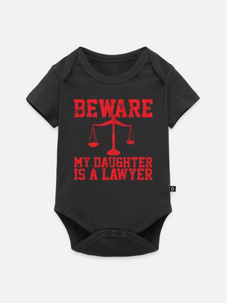 Anwalt Rechtsanwalt - Baby Premium Kurzarmbody - Schwarz