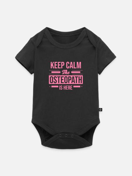 Osteopath Osteopathie - Baby Premium Kurzarmbody - Schwarz