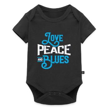 Blues - Baby Premium Kurzarmbody - Schwarz - Vorne