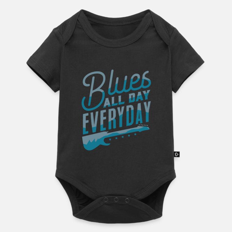 Blues - Body à manches courtes Premium Bébé - noir