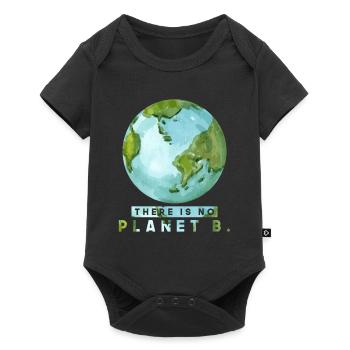 Earth Day Planet - Baby Premium short-sleeve bodysuit - black - Front