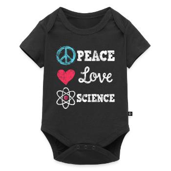 Professeur de biologie des sciences physiques - Body à manches courtes Premium Bébé - noir - Devant