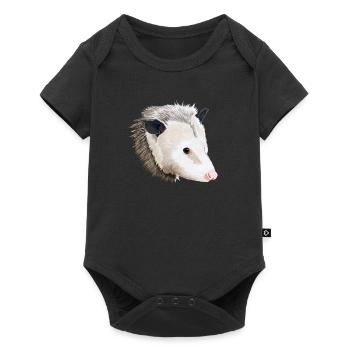 Opossum - Body à manches courtes Premium Bébé - noir - Devant