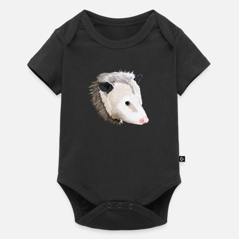 Opossum - Body à manches courtes Premium Bébé - noir