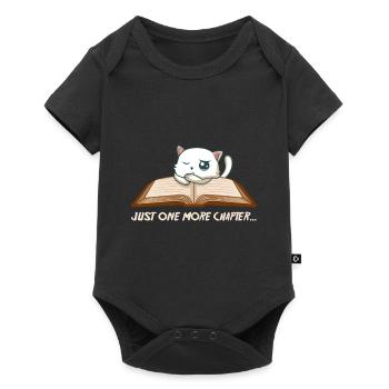 Just one more chapter Nerd und Bookish Gift - Baby Premium Kurzarmbody - Schwarz - Vorne