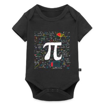 Mathematics physics - Baby Premium short-sleeve bodysuit - black - Front