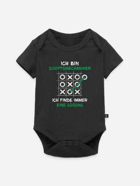 Schiffsmechaniker - Baby Premium Kurzarmbody - Schwarz