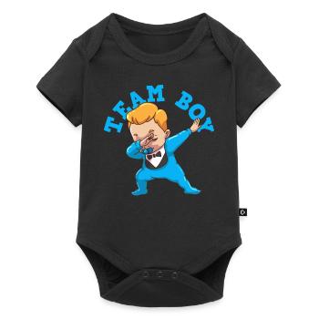Gender Reveal Party Team Young pregnant - Baby Premium short-sleeve bodysuit - black - Front