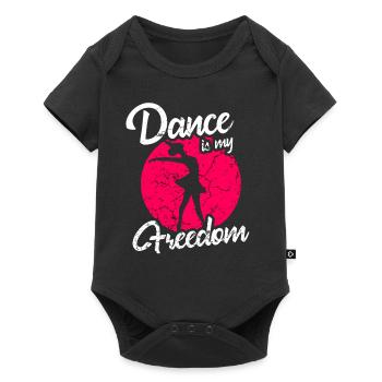 Dancing ballet - Baby Premium short-sleeve bodysuit - black - Front
