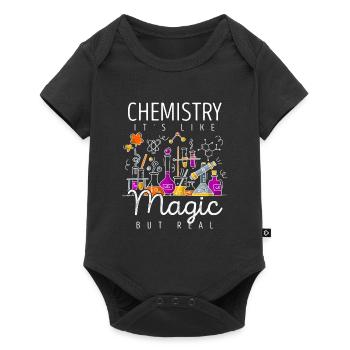chemistry - Baby Premium short-sleeve bodysuit - black - Front