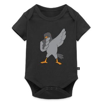 Dove - DAB, dabbing, dabbing, dancing - Baby Premium short-sleeve bodysuit - black - Front