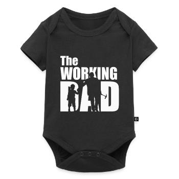 Handwerker - Baby Premium Kurzarmbody - Schwarz - Vorne