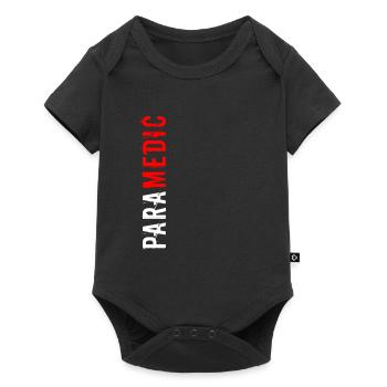 Paramédic EMT EMS Medicine Caduceus Doctor - Body à manches courtes Premium Bébé - noir - Devant