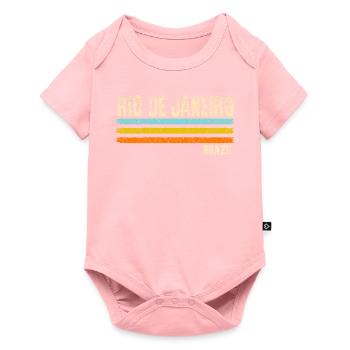 Rio de Janeiro - Baby Premium short-sleeve bodysuit - rose - Front