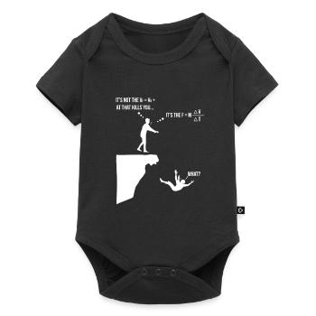 Physics study science physicist gift teaching - Baby Premium short-sleeve bodysuit - black - Front