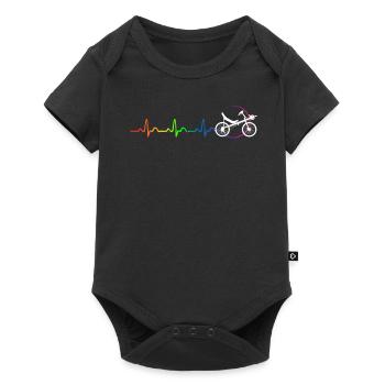 RECUMBENT HOMOSEXUAL - Baby Premium short-sleeve bodysuit - black - Front