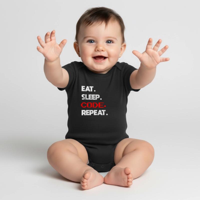 Coder programmer Baby Premium short-sleeve bodysuit