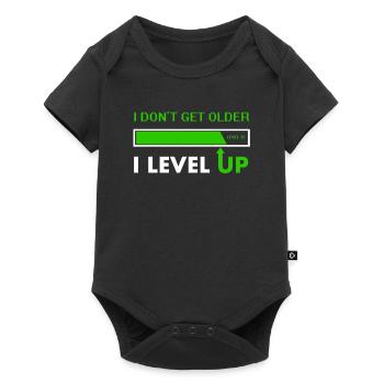 Gamer 35th Birthday-I Don't Get Older I Level Up - Baby Premium short-sleeve bodysuit - black - Front