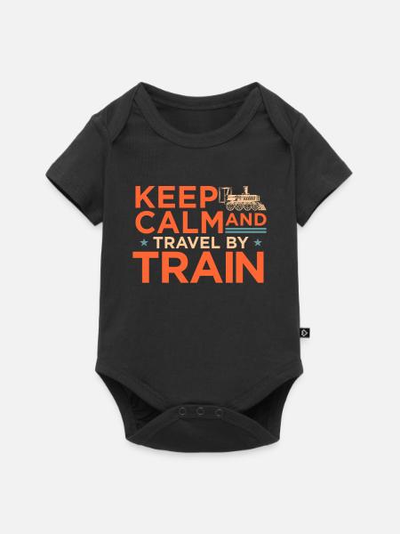 Zug - Baby Premium Kurzarmbody - Schwarz