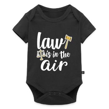 Lawyer attorney law justice gift - Baby Premium short-sleeve bodysuit - black - Front