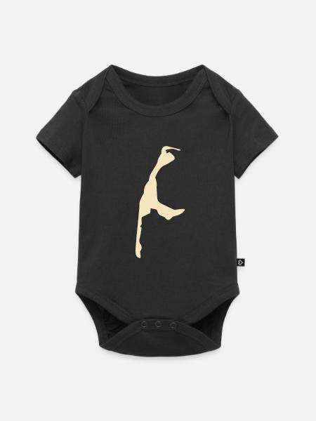 Sylt - Baby Premium Kurzarmbody - Schwarz